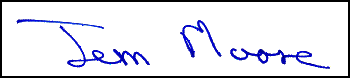 Signature of Jem Moore